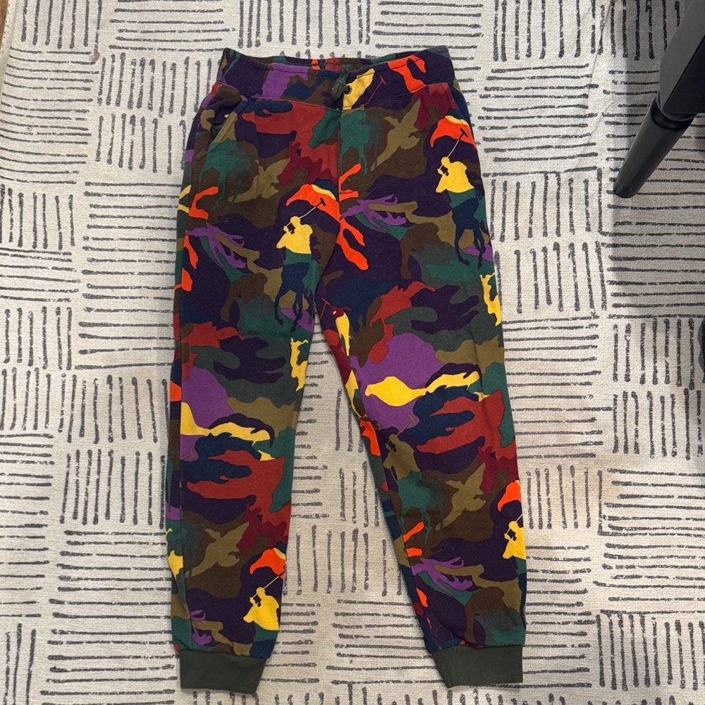 Polo by Ralph Lauren Multicolor Camouflage Kids Joggers